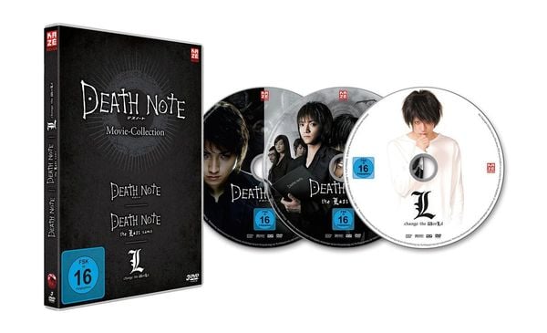 Death Note Movies 1-3: Death Note/The Last Name/L-Change the World  [3 DVDs]