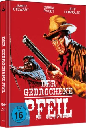 Der gebrochene Pfeil - Limited Mediabook (in Lederoptik+in HD neu abgetastet