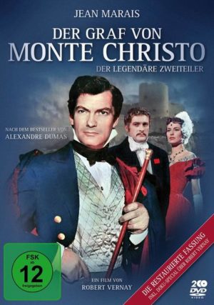 Der Graf von Monte Christo (Teil 1 & 2 mit Jean Marais / 1954) - Restaurierte Fassung  [2 DVDs]