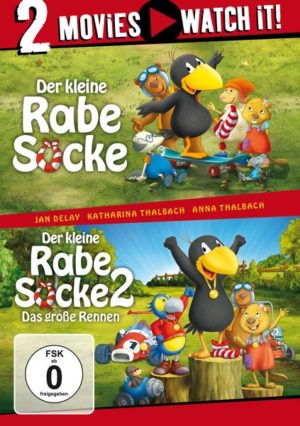 Der kleine Rabe Socke 1+2  [2 DVDs]