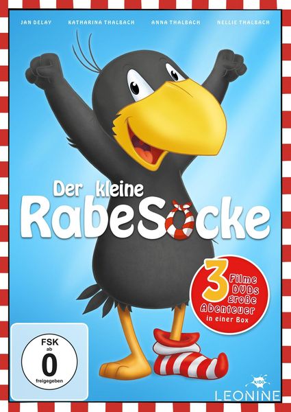 Der kleine Rabe Socke Film 1-3  [3 DVDs]