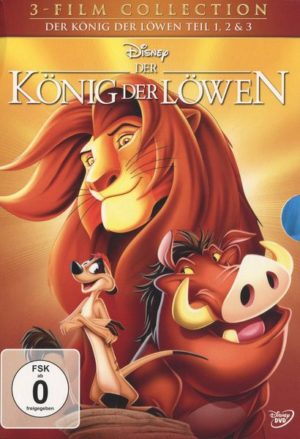 Der König der Löwen - Dreierpack (Disney Classics + 2. & 3.Teil) [3 DVDs]