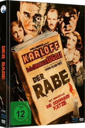 Der Rabe - Limited Mediabook (Blu-ray+DVD inkl. Bonusfilm Die schwarze Katze)