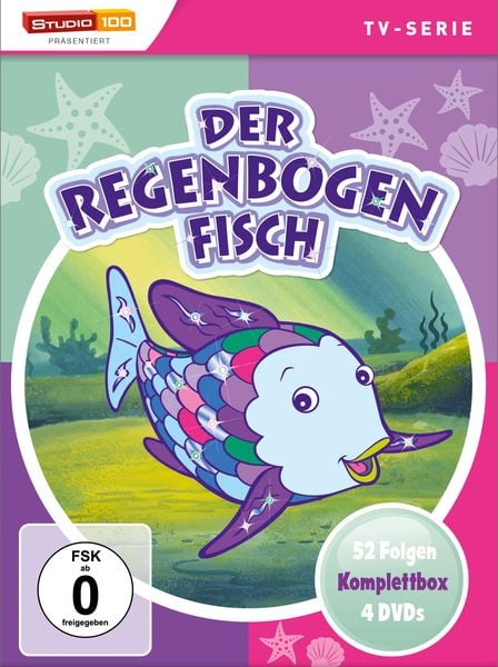 Der Regenbogenfisch - Komplettbox  [4 DVDs]