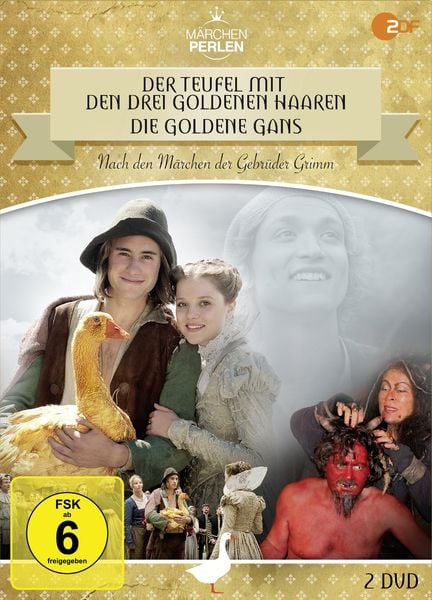 Der Teufel mit den drei goldenen Haaren & Die Goldene Gans/Goldbox - ZDF Märchenperlen  [2 DVDs]