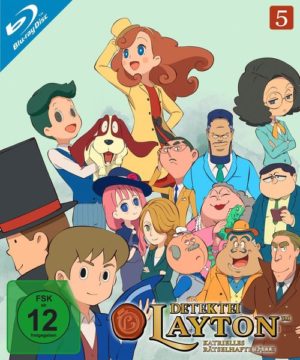 Detektei Layton - Katrielles rätselhafte Fälle: Volume 5 (E.41-50)  [2 BRs]