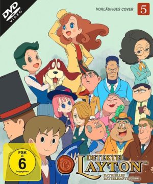 Detektei Layton - Katrielles rätselhafte Fälle: Volume 5 (Ep. 41-50)  [2 DVDs]