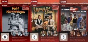 DFF-Schwänke 3er Package - Nicht kleinzukriegen  -  Umwege ins Glück - Heiraten weiblich - (DDR TV-Archiv)  [3 DVDs]