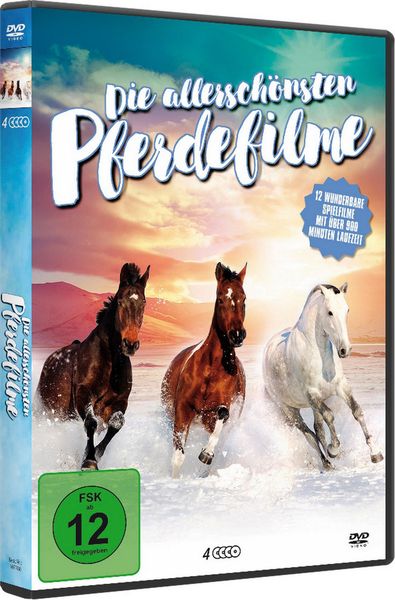 Die allerschönsten Pferdefilme  [4 DVDs]