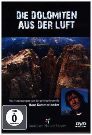 Die Dolomiten aus der Luft