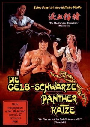 Die gelbschwarze Pantherkatze