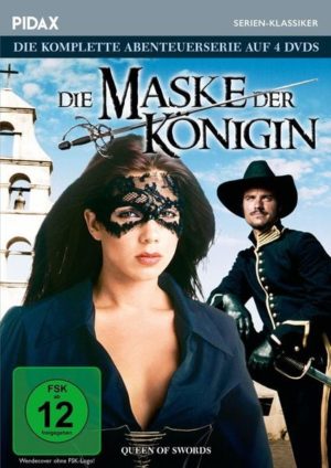 Die Maske der Königin (Queen Of Swords) - Komplettbox / Die komplette 22-teilige Abenteuerserie (Pidax Serien-Klassiker)  [4 DVDs]