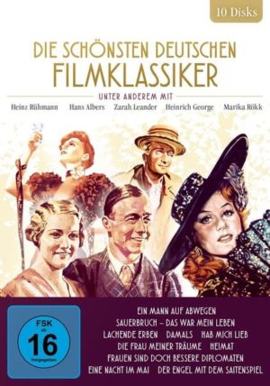 Die schönsten deutschen Filmklassiker  [10 DVDs]