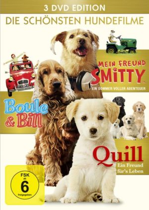 Die schönsten Hundefilme - Quill / Mein Freund Smitty / Boule & Bill  [3 DVDs]