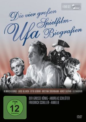 Die vier großen UFA Spielfilm-Biographien  [4 DVDs]