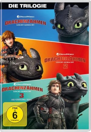 Drachenzähmen leicht gemacht 1 - 3 Movie Collection  [3 DVDs]