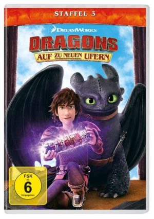 Dragons - Auf zu neuen Ufern - Staffel 3  [4 DVDs]
