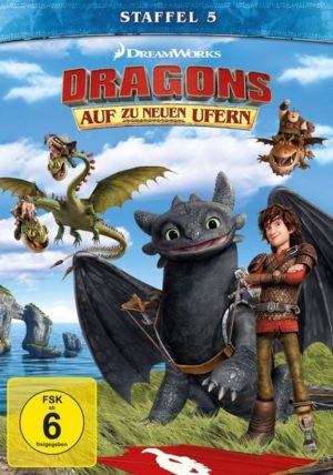 Dragons - Auf zu neuen Ufern - Staffel 5  [4 DVDs]