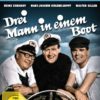 Drei Mann in einem Boot