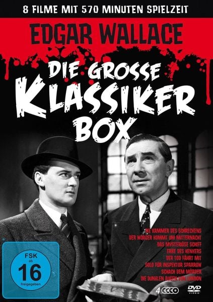Edgar Wallace - Die große Klassikerbox  [4 DVDs]