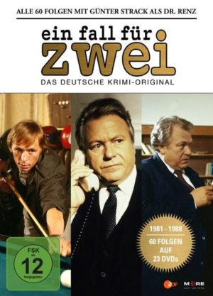 Ein Fall für Zwei - Alle 60 Folgen mit Günter Strack als Dr. Renz  [23 DVDs]