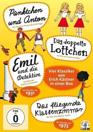 Erich Kästner Box  [4 DVDs]