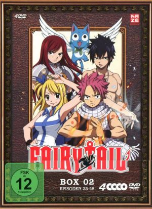 Fairy Tail - TV-Serie - Box 2  (Episoden 25-48)  [4 DVDs]