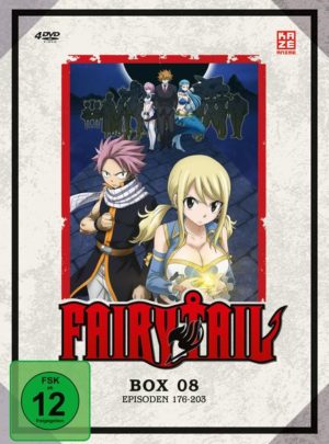 Fairy Tail - TV-Serie - DVD Box 8 (Episoden 176-203)  [4 DVDs]