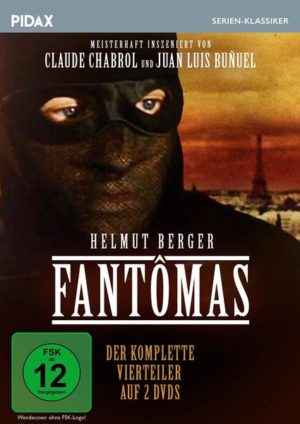Fantomas / Der packende 4-Teiler nach den berühmten Romanen von Pierre Souvestre und Marcel Allain (Pidax Serien-Klassiker)  [2 DVDs]