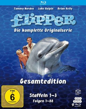 Flipper Gesamtedition - Die komplette Originalserie (Staffeln 1-3) (Fernsehjuwelen)  [9 BRs]