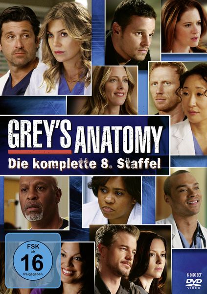 Grey's Anatomy - Die komplette achte Staffel  [6 DVDs]