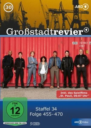 Großstadtrevier 30 - Folge 455 bis 470 (Staffel 34)  [5 DVDs]