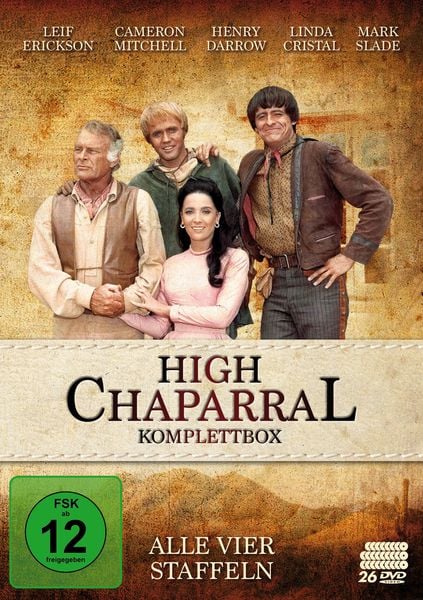 High Chaparral - Komplettbox: Alle vier Staffeln (Fernsehjuwelen)  [26 DVDs]