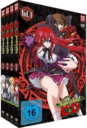 Highschool DxD - DVD Gesamtausgabe ohne Schuber  [4 DVDs]