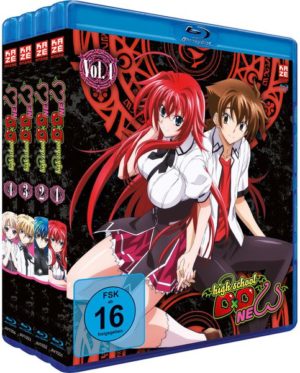 Highschool DxD New - 2. Staffel - Blu-ray Gesamtausgabe ohne Schuber  [4 BRs]