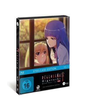 Higurashi GOU Volume 5 - Limited Steelcase Edition mit 2 Acrylfiguren von Rika und Satoko