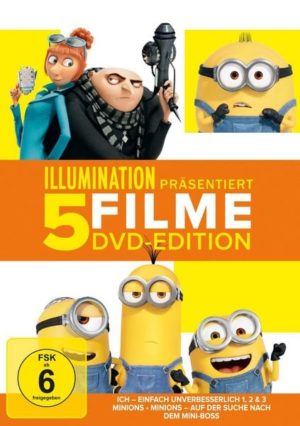 Illumination 5 Filme DVD-Edition  [5 DVDs]