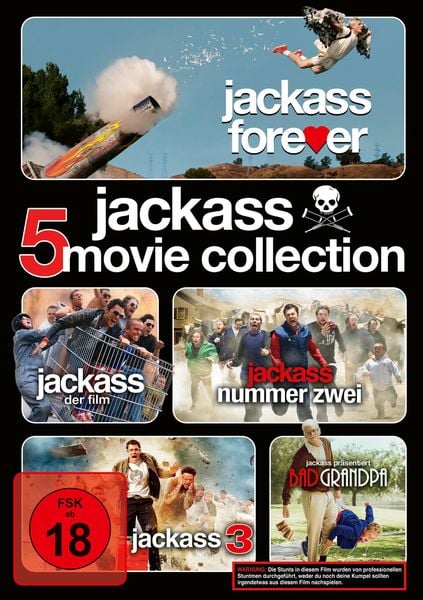 Jackass - 5 Film Collection  [5 DVDs]
