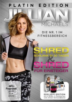 Jillian Michaels Platin Edition mit 'Shred' und 'Shred für Einsteiger'  [2 DVDs]