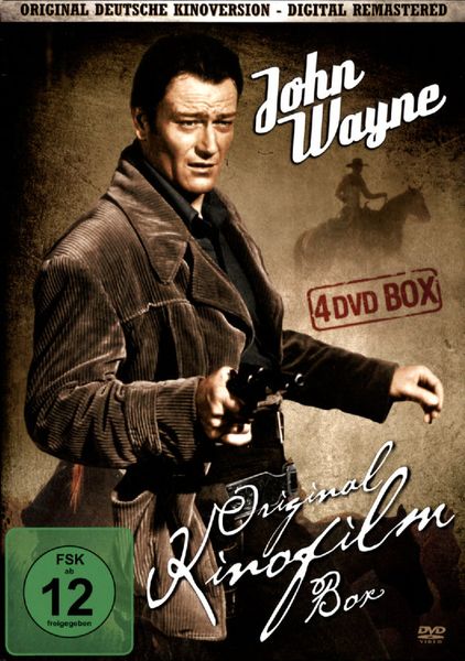 John Wayne - Original Kinofilm Box  [4 DVDs]