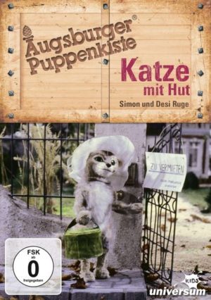 Katze mit Hut - Augsburger Puppenkiste
