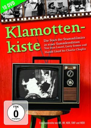 Klamottenkiste – Die Stars der Stummfilmära in einer Sammleredition  [10 DVDs]