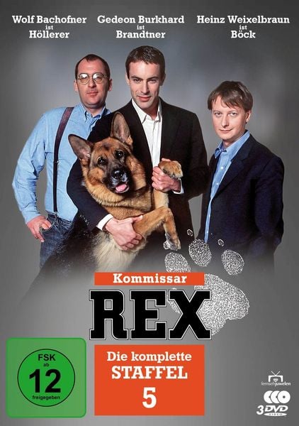 Kommissar Rex - Die komplette 5. Staffel  [3 DVDs]