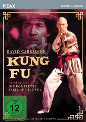 Kung Fu - Komplettbox - Ungekürzte Fassung / Die komplette Kultserie mit David Carradine (Pidax Serien-Klassiker)  [11 DVDs]