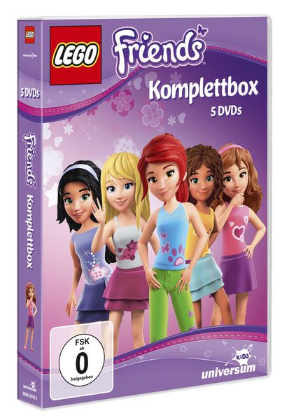 LEGO - Friends - Komplettbox  [5 DVDs]