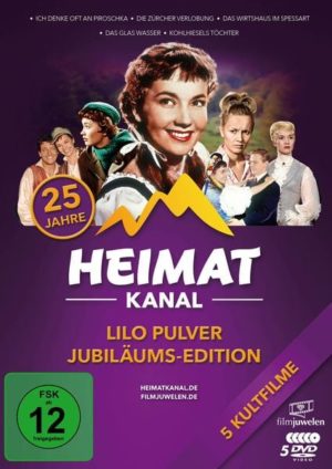 Lilo Pulver Jubiläums-Edition (25 Jahre Heimatkanal) (5 DVDs)