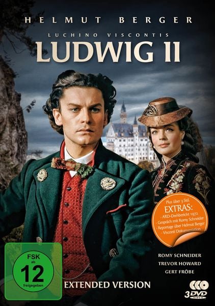 Ludwig II. - Director's Cut / Extended Version (Filmjuwelen)  [3 DVDs]