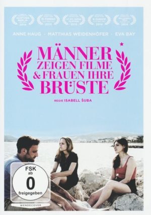 Männer zeigen Filme und Frauen ihre Brüste