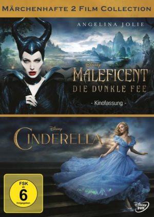 Maleficent - Die dunkle Fee / Cinderella  [2 DVDs]