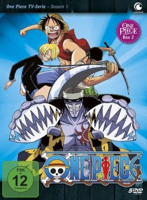 One Piece - Die TV-Serie - Box 2 - NEU  [5 DVDs]